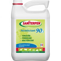 Saniterpen -Désinfectant 90 Virucide Fongicide Bactéricide Bidon 5 litres