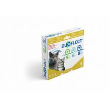 Duoflect - pipettes anti puces et anti tiques Pour chat 1 kg à 5 kg 3 pipettes