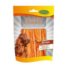 Bubimex -Filets de poulet Skin and Coat pour chien par - 100g- Poulet