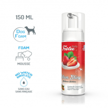 Foolee Beauty - - Brillance extrême pour chien - Mousse sans rinçage 150 ml- Senteur :Fraise