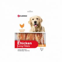 Flamingo -Friandise pour chien Chick'n Snack Long - 1 - Sac dehet de 400 g- Poulet