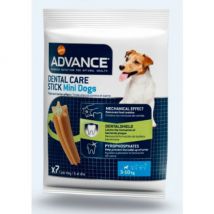 Advance -Friandises pour chiens petite race Dental Care Stick Mini - Sac dehet de 7 sticks- Volaille | Céréales