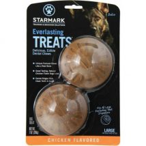 Starmark -Friandises Everlasting Treats Original pour chien - Lot de 2 Large - 200 g- Poulet
