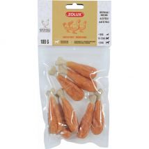 Zolux -Friandises pour chien aux ailes de poulet - Sac dehet 100 g- Poulet