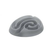 Kruuse -Gamelle anti glouton Buster dogmaze gris pour chien Classique (+10 kg)
