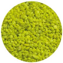 Flamingo -Gravier Neon Micro Jaune pour aquarium - Lot de 5 sacs de 1kg