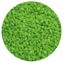 Flamingo -Gravier Neon Micro Vert pour aquarium 1 Kg