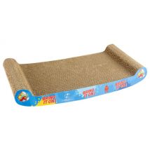 Duvoplus -Griffoir courbé Schtroumpfette pour chat - 45x22x13cm