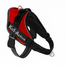 Kn'1 -Harnais d'éducation Kn'1 Active Speed Control pour chien Taille XL Coloris Rouge