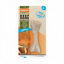 Nylabone -Jouet à mâcher pour chiot puppy bone goût boeuf- Boeuf