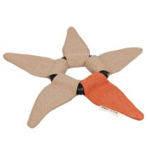 D&D -Jouet Iceflower pour chiens - beige et orange