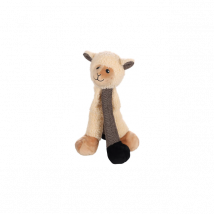 Flamingo -Peluche Leggy pour chien - Lama beige