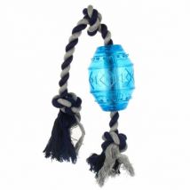 Bubimex -Jouet sifflant avec corde pour chien - 52cm