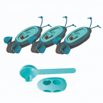 Doc & Phoebe's -Jouet Souris Hunter distributeur de croquettes - 3 souris