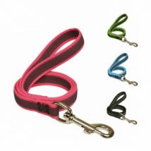 Difac -Laisse antidérapante Gommelaisse colorée avec poignée Coloris Rose Longueur 1 m