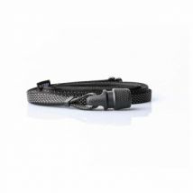Kerbl -Laisse aimantée GoLeyGo plate pour chien - Noire, 10mm x 140-200cm