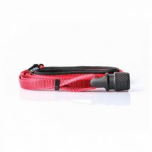 Kerbl -Laisse aimantée GoLeyGo plate pour chien - Rouge, 20mm x 140-200cm
