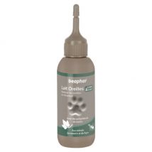 Beaphar -Lait nettoyant pour oreilles chien et chat Premium Flacon 125 ml- Senteur :Thym