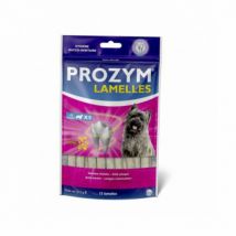 Prozym -Lamelles à mâcher pour chien bucco-dentaire - chien moins de 5 kg boite XS 127 g- Traitement:Dentition, Prévention tartre- Poulet | Boeuf