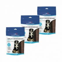 Francodex -Lamelles dentaires à mâcher - Lot de 3 sachets pour grand chien