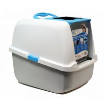 Cat'it -Maison de toilette Bleue New Generation pour chats