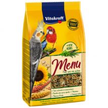 Vitakraft -Menu Vital alimentation premium pour grandes perruches - Sac dehet fraîcheur de 900 g (Fin de DLUO)