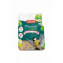 Zolux -Mélange premium pour oiseaux de jardin sans blé - Sac de 2,5 Kg