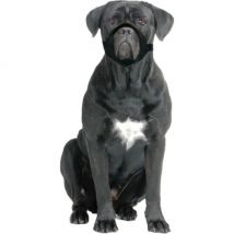 Flamingo -Muselière en nylon noir Taille XXL - Saint bernard Mastiff