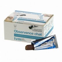 TVM -Observence Compléments alimentaires appétents pour chats - 6 barres de 10 g (DLUO 6 mois)