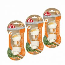 8in1 -Os à mâcher au poulet 8 in 1 Delight Taille S l'unité - lot de 3- Poulet