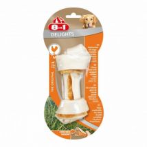 8in1 -Os à mâcher au poulet 8 in 1 Delight Taille M - Une pièce- Poulet