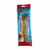 Bubimex -Os bi fluor Fluo Fresh pour chien - Sac dehet de 1 os 21 cm- Peau de buffle