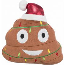 Trixie -Peluche émoticône de Noël couineur pour chien