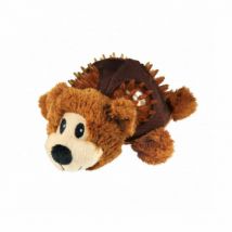 KONG -Peluche ours avec sifflet Shells pour chien - Small 12,5 cm
