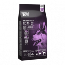 PrimaDog - Grain Free All Adult pour chien adulte - Canard et hareng - 10 kg- Chevreuil | Dinde | Saumon | Canard | Hareng