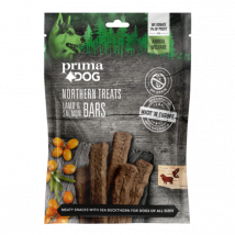 PrimaDog - Northern Treats barres pour chien - agneau et saumon - 80 g- Canard | Hareng | Agneau | Saumon | Chevreuil | Dinde