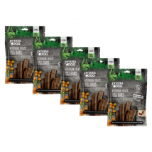 PrimaDog - Northern Treats barres pour chien - Lot de 5 sachets agneau et saumon - 80 g- Canard | Hareng | Agneau | Saumon | Chevreuil | Dinde
