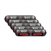 PrimaDog - saucisse boeuf & riz pour chien - Lot de 5 saucisses de 800 g- Boeuf