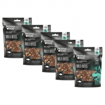 PrimaDog - Wild bites snack pour chien - Lot de 5 sachets saveur hareng - 100 g- Agneau | Caille | Canard | Hareng