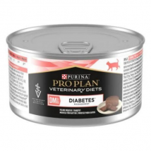 Proplan -Pro Plan Veterinary Diet DM St/Ox Diabetes Management pour chats 24 boîtes 195 g- Traitement:Diabète- Boeuf | Poulet