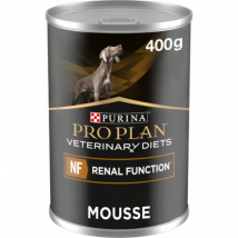 Proplan -Pro Plan Veterinary Diet NF Renal Function pour chiens 12 boîtes 400 g- Traitement:Insuffisance rénale- Maïs | Oeuf | Riz