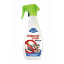 Agecom -Répulsif spray d'intérieur pour chien 500 ml- Senteur :Géraniol
