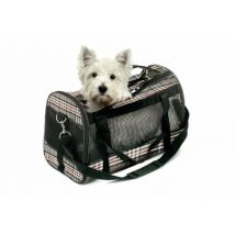 Flamingo -- Sac de de transport English Style pour chiens Taille M