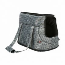 Trixie -- Sac de de transport Riva pour chat et petit chien - Coloris Gris (26 x 30 x 45 cm)