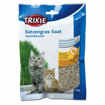 Trixie -- Sac dehet de semences d'herbe à chat tendre - 1 sachet de 100 g