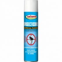 Saniterpen - insecticide tiques et puces Aérosol 400 ml- Senteur :Citron