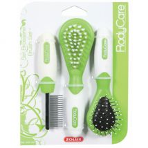 Zolux -Set de 3 brosses RodyCare pour rongeurs- Traitement:Peau et Pelage