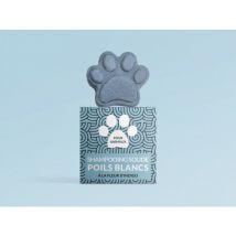 Naiomy -Shampoing solide poils blancs - 60g- Traitement:Peau et Pelage