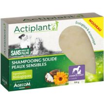Actiplant -Shampooing solide peaux sensibles chien et chat 100 g