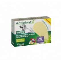 Actiplant -Shampooing solide poils blancs chien et chat 100 g- Traitement:Peau et Pelage
